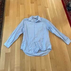 Blue buttoned down shirt from Bergamo